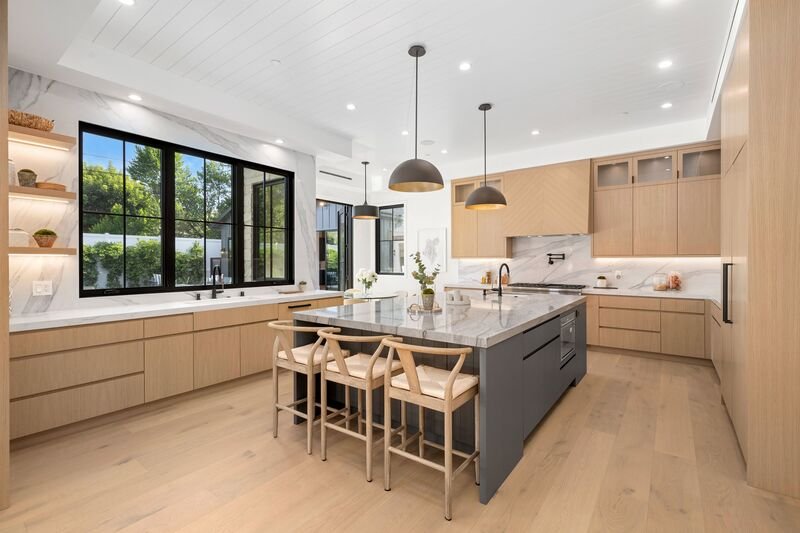 cocina lujosa en una casa en puebla